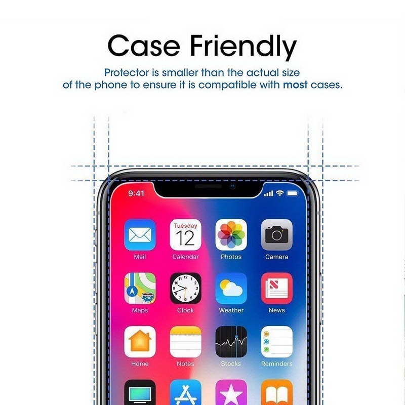 Kính cường lực cho điện thoại Iphone X XS XR XS Max 7 8 6 6s plus 5 5S 5C SE 11 Pro Max