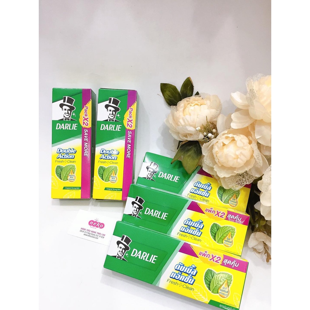 Kem đánh răng Darlie 170g x 2 tuýp