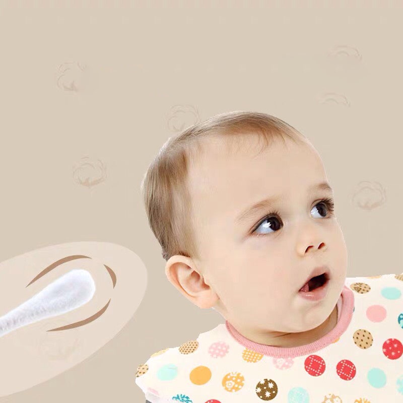 Tăm bông cho bé sơ sinh hàng cao cấp MISUTA  an toàn cho bé BABYLAND