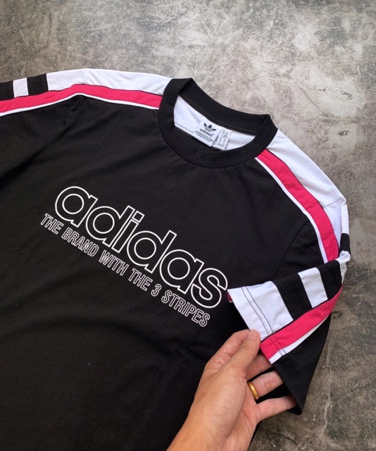 Váy suông Adidas phối sọc vai