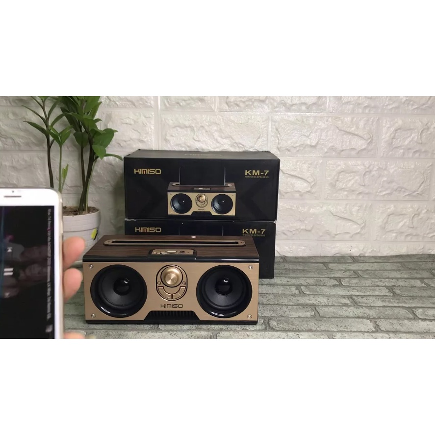 GIẢM GIÁ CỰC KHỦNG Loa Bluetooth Suntek Kimiso KM-7 - Hàng Chính Hãng Loa Bluetooth cao cấp KIMISO