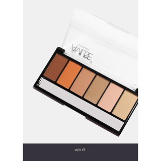 [THANH LÝ] BẢNG PHẤN MẮT 6 MÀU AMUSE 6 COLOR EYESHADOW