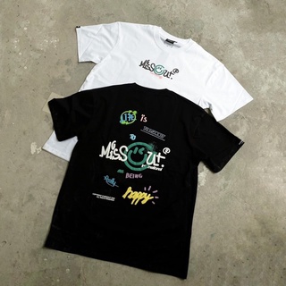 Áo thun missout logos mặt cười