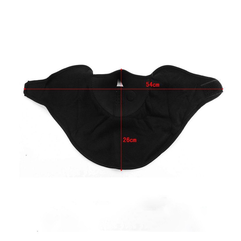 Khẩu trang ninja màu đỏ khẩu trang phượt 2P03
