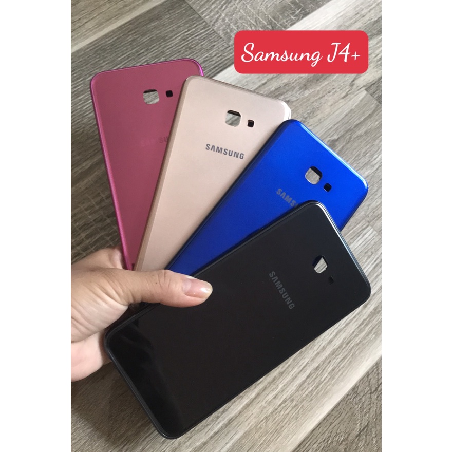 Bộ Vỏ samsung J4+ / J4 plus zin (gồm lưng xương và phím bấm)