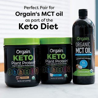 Bột Orgain Keto protein / collagen peptide