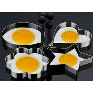 Bộ 4 khuôn chiên trứng tại hình