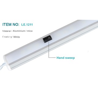 Đèn led chiếu sáng tủ bếp  gắn cảm biến vẫy tay sản phẩm chính hãng có bảo hành ( có video )