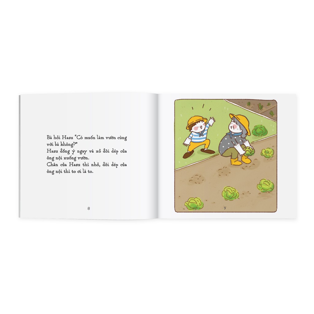 Sách Ehon Nhật Bản cho bé 3-6 tuổi - Combo 4 cuốn Những Câu Chuyện Kì Lạ Của Hasu
