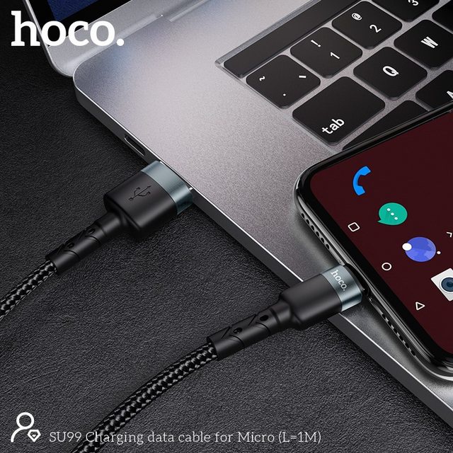 Cáp sạc nhanh Hoco SU99 siêu bền iP/ Micro Android / Type-C