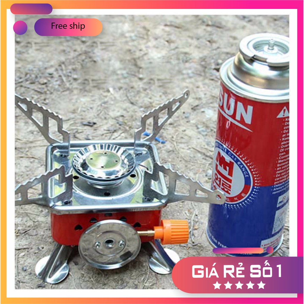 [ Xả kho giá sốc ] Bếp gas du lịch dã ngoại mini xếp gọn | BigBuy360 - bigbuy360.vn
