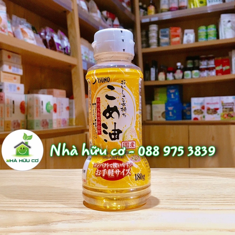 Dầu gạo Tsuno Nhật Bản cho bé ăn dặm 180g - Date: 5/1/2024 - Nhà hữu cơ