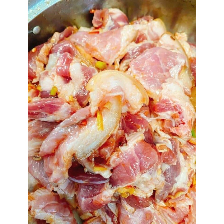 Ba chỉ heo rừng lai, thịt dai giòn tươi ngon cây 1kg (giao hỏa tốc TPHCM)