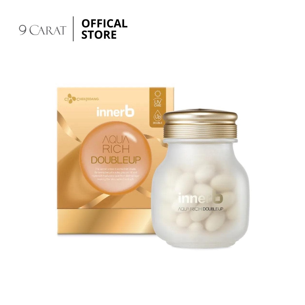 INNER B AQUA RICH DOUBLEUP 70V - VIÊN UỐNG CẤP NƯỚC MẪU MỚI  - TẶNG GƯƠNG CẦM TAY