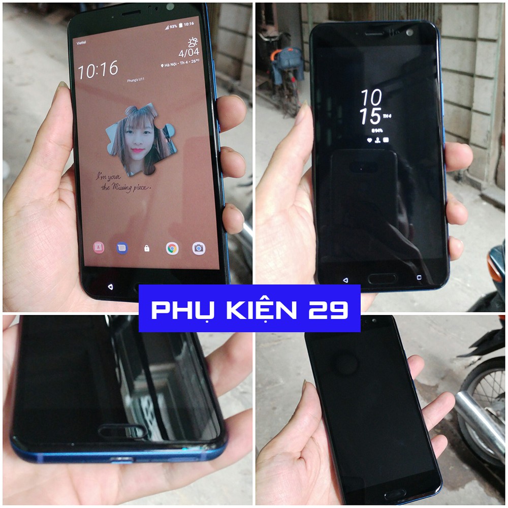 [HTC U11] Kính cường lực FULL màn FULL keo Glass Pro+ 9H