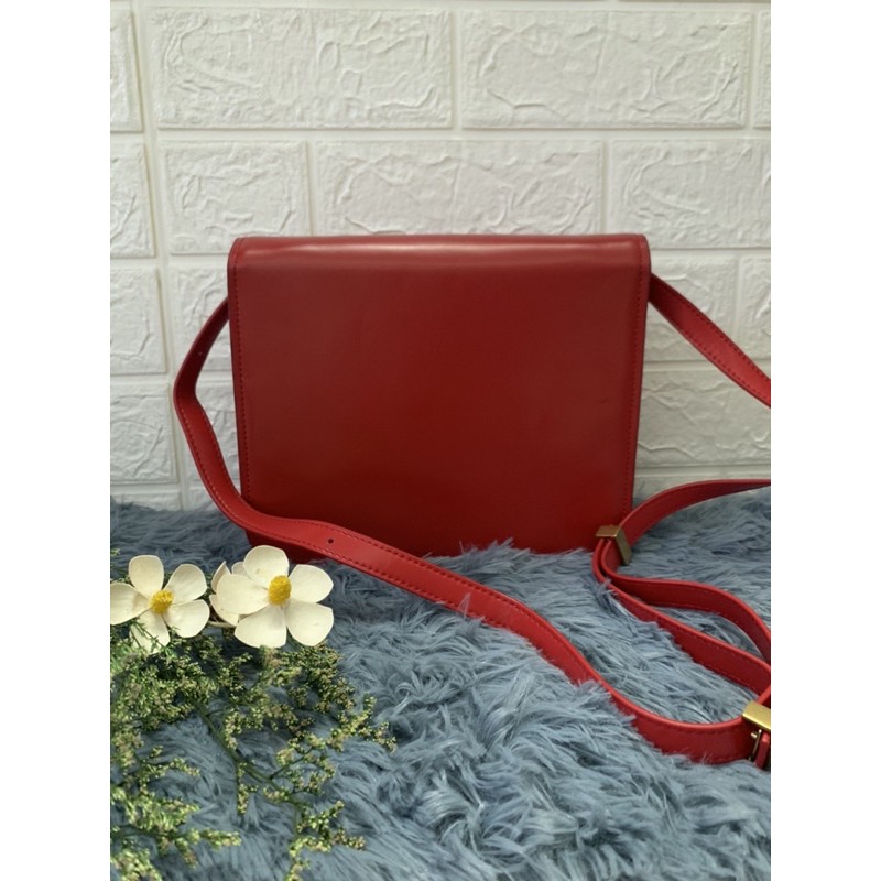 Túi si Céline - màu đỏ tươi