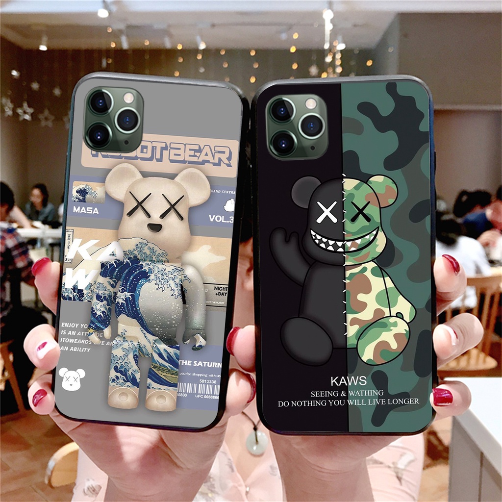 ỐP LƯNG IPHONE 11/11 PRO/11 PRO MAX/12/12 PRO/ 12 MINI /12 PRO MAX MẪU MỚI NHẤT HOT NHẤT BEARBRICK CỰC ĐẸP