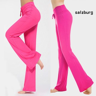 Quần Dai ống Rộng Lưng Cao Tập Yoga Cho Nữ Gia Thang 1 21