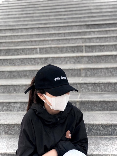 Nón kết Old Skool kem
