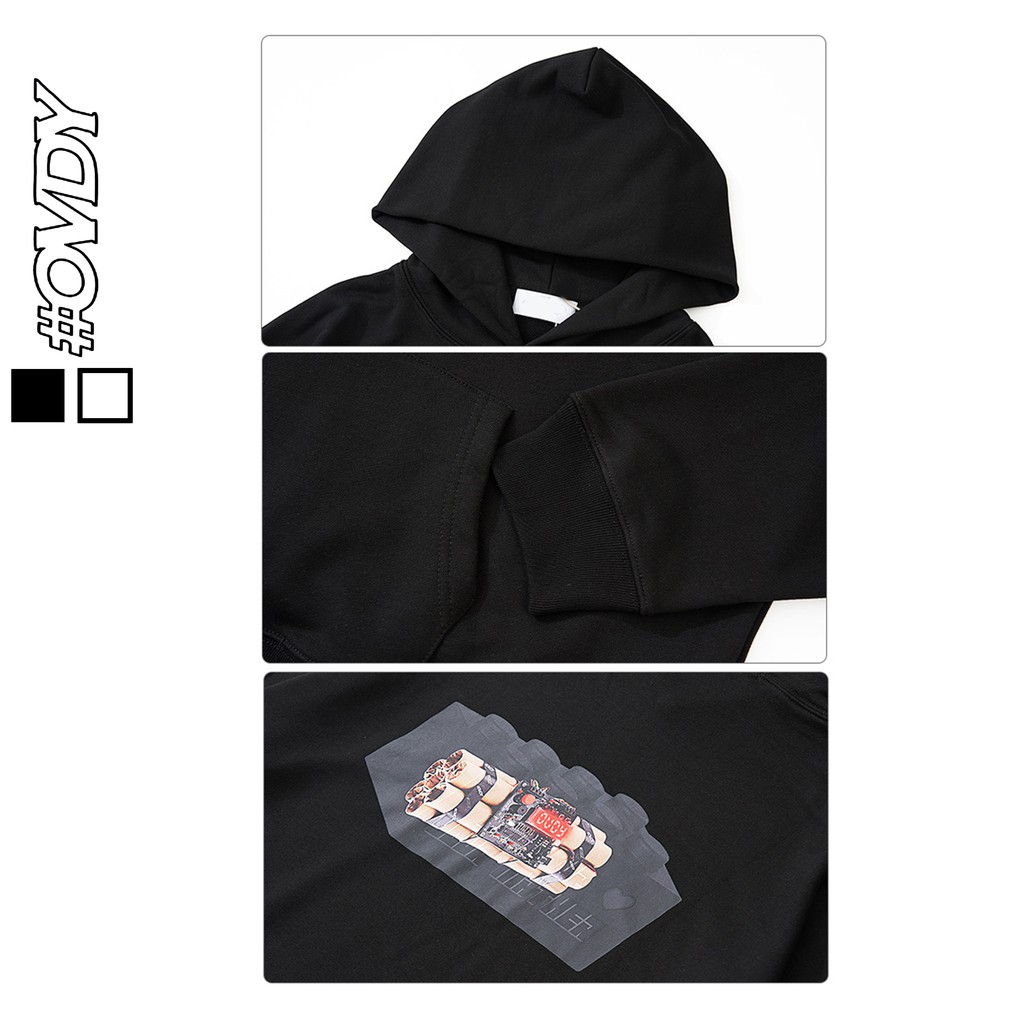 Áo Hoodie Nữ OVDY Dáng Rộng Dày Chuẩn Cotton 360g Mẫu OUDY | BigBuy360 - bigbuy360.vn