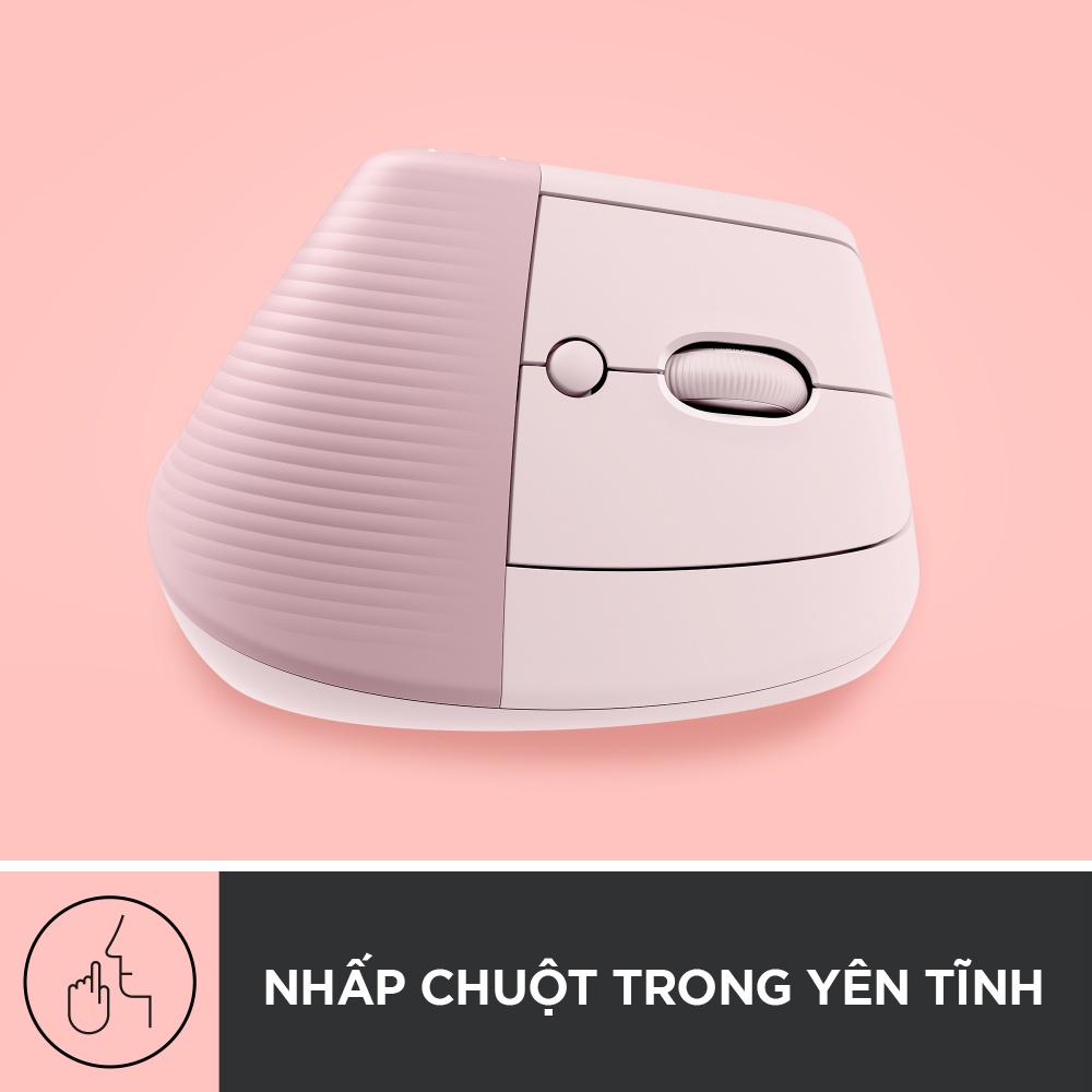 Combo Bàn phím Logitech MX Keys Mini và Chuột Logitech Lift Vertical - Bluetooth, USB Logi Bolt