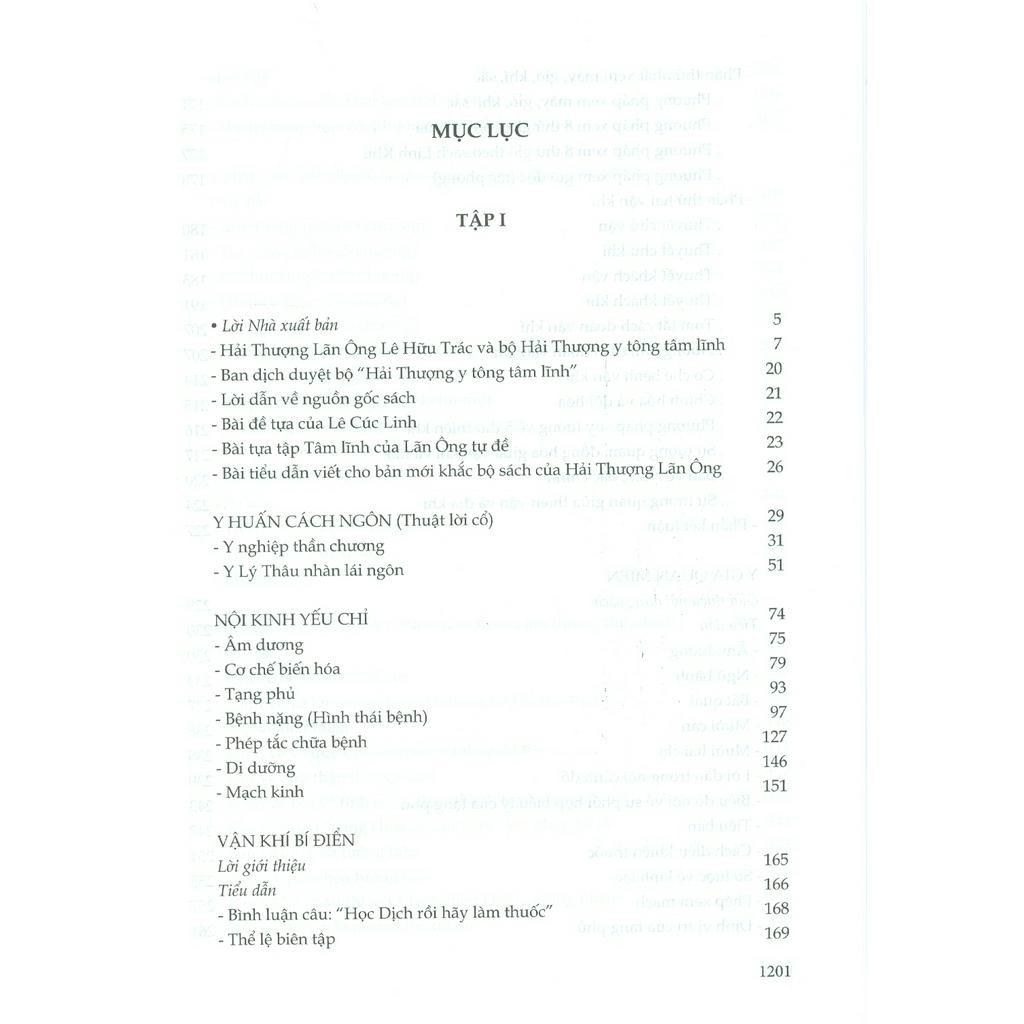 Sách - Hải Thượng Lãn Ông - Y Tông Tâm Lĩnh (Bộ 2 Cuốn)