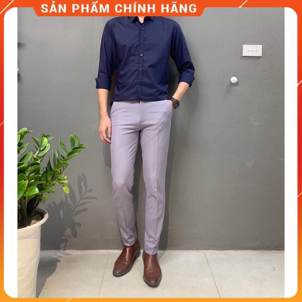 [HÀNG CAO CẤP] Quần âu nam - Quần tây nam đen, chất vải  xịn, đường may chuẩn, kiểu dáng body Hàn Quốc