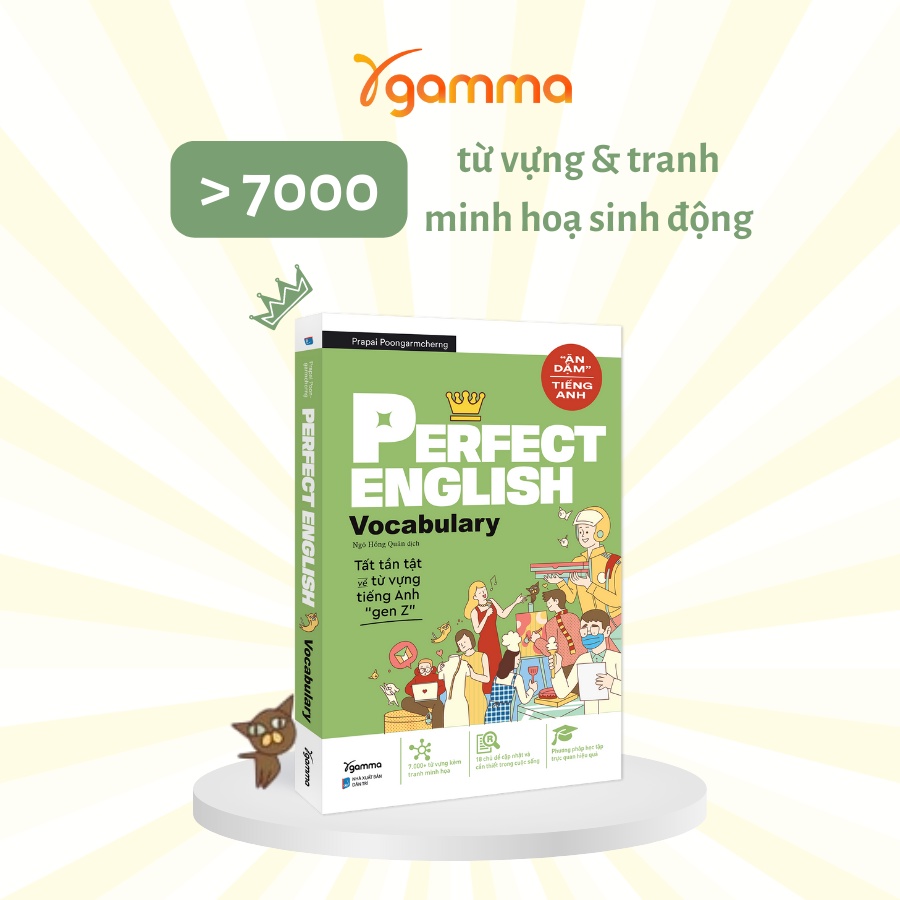 Sách &gt; Ăn Dặm Tiếng Anh - Perfect English: Vocabulary + Conversation + Grammar (Combo 3 Cuốn Tùy Chọn)