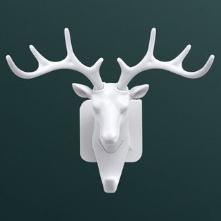 Convenient multi-function hat/key hanger deer head wall hook