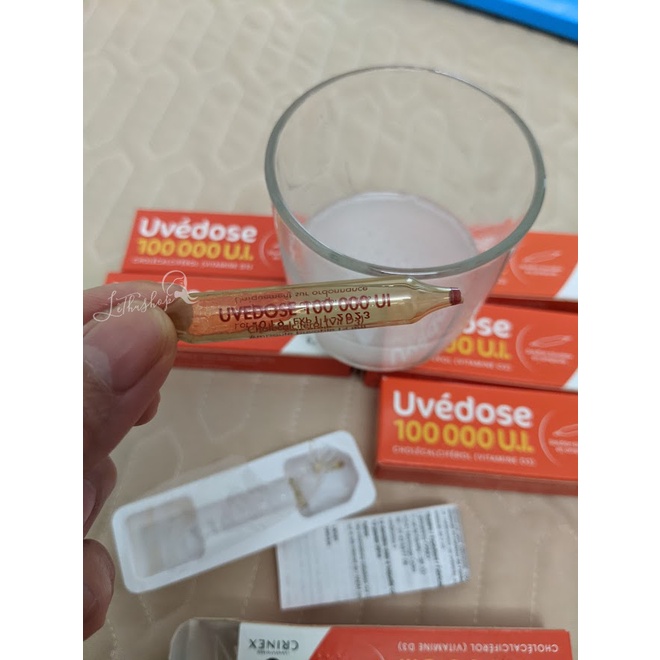 Vitamin D3 Uvedose 1 liều 100.000UI cho 3 tháng