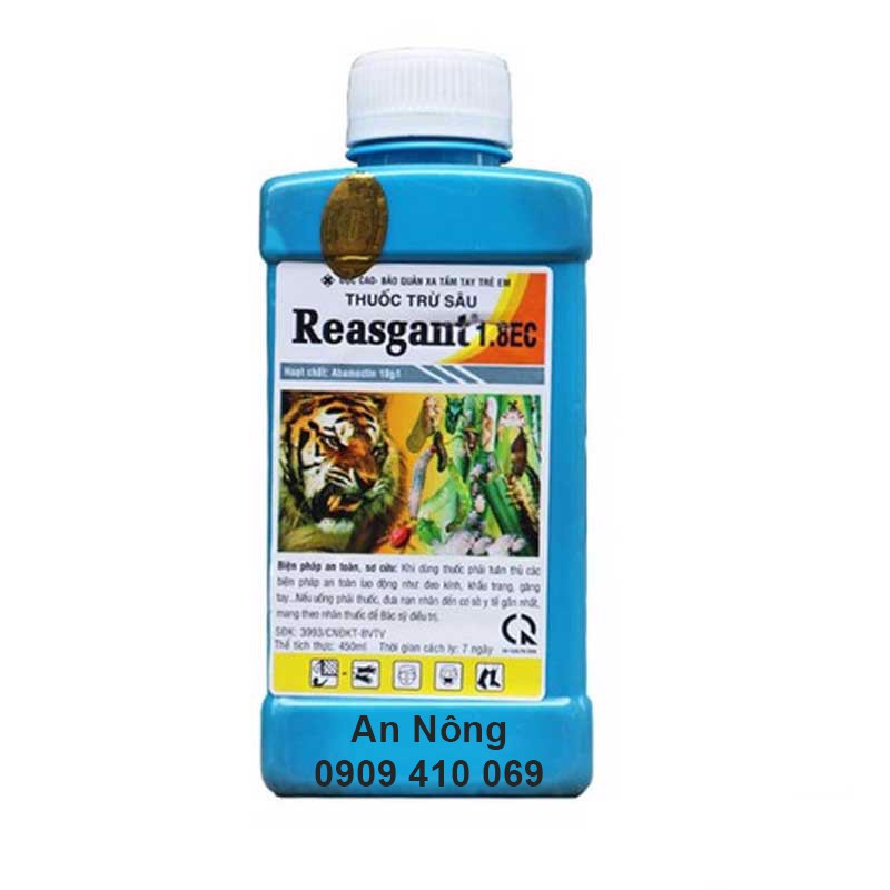 Reasgant 1.8EC 450ml - Trừ các loại sâu hại trên cây trồng 450ml