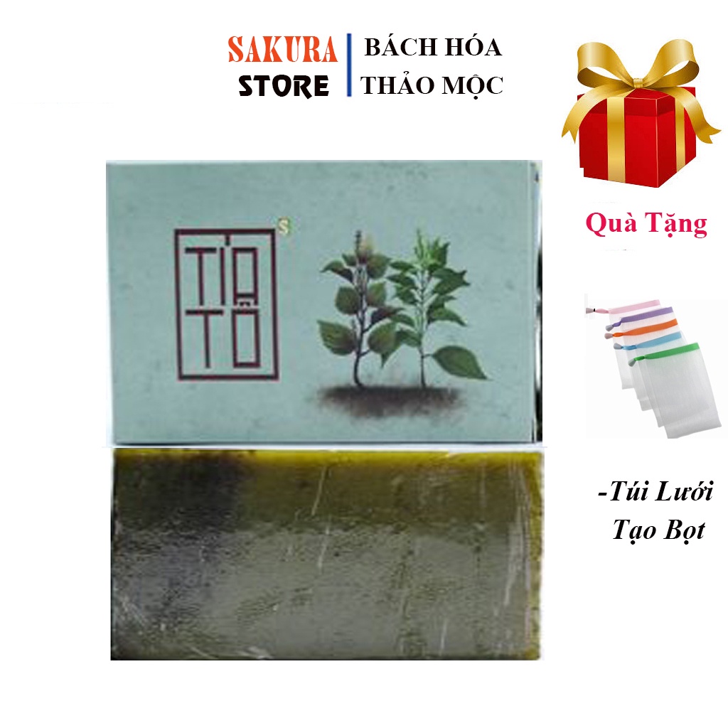 Xà Bông Sinh Dược Tía Tô -Xà Bông Mát Da,Ngừa Mụn. | BigBuy360 - bigbuy360.vn