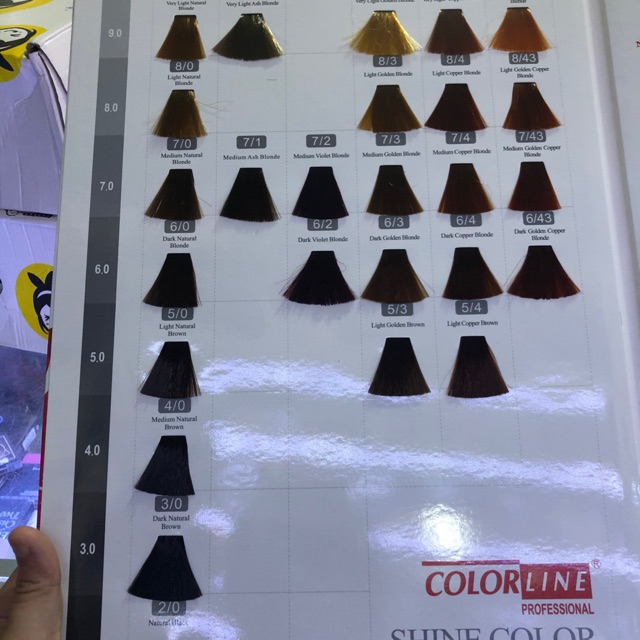 Thuốc Nhuộm Tóc Color Line 100ml - Mỹ Phẩm Ola