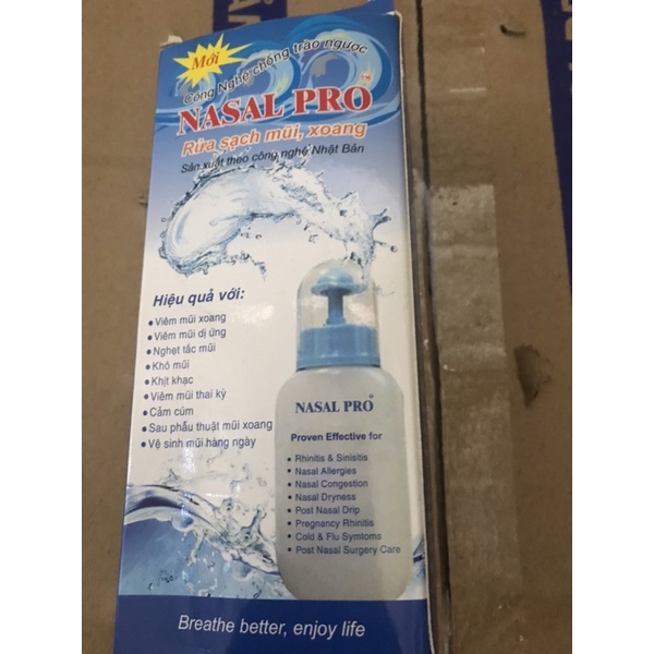 Dụng cụ rửa mũi cho bé