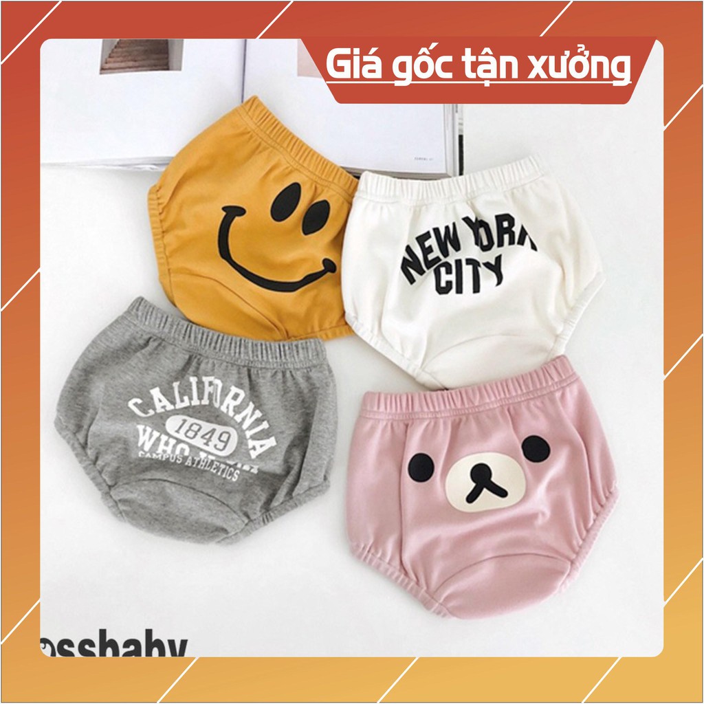 Quần chíp đùi COTTON bé gái - bé trai 1 chiếc
