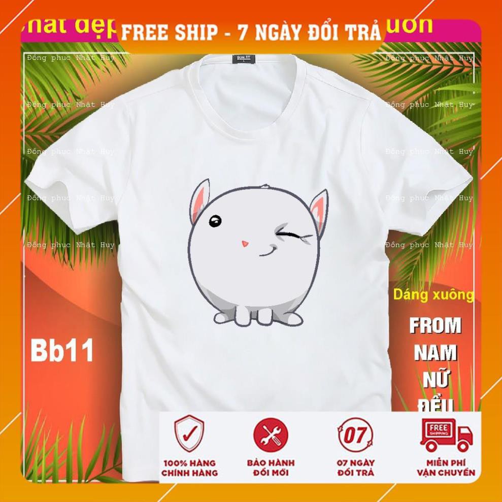 [FreeShip]  Áo thun icon bánh bao facebook BUN11,bao đổi trả