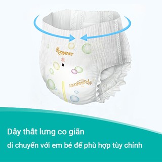 Tã/bỉm quần Rouya M (Cho bé 6kg - 11kg) - Gói 62 miếng