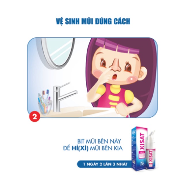 XISAT XỊT MŨI TRẺ EM