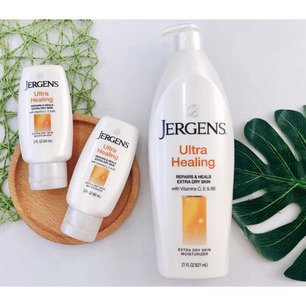 (88ml) SỮA DƯỠNG THỂ JERGENS ULTRA HEALING BODY LOTION 88ml