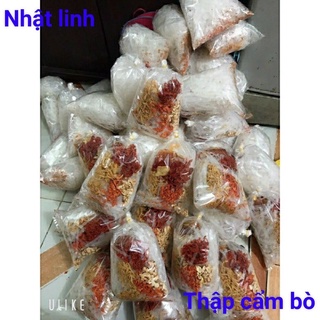 Bánh tráng trộn đủ vị thập cẩm khô bò kèm nước sốt kèm quất