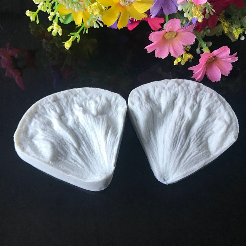Khuôn Silicone Tạo Hình Hoa Lá Trang Trí Bánh