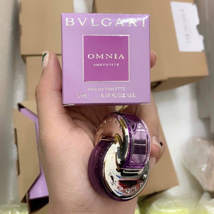 [Mini] Nước hoa nữ Bvlgari Omnia Amethyste mini 5ml