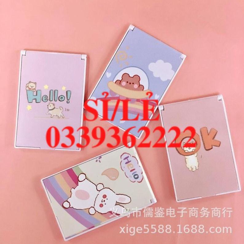 [ HAIANHSHOP ] Gương bỏ túi mini hình cô gái xinh Duashop &gt;