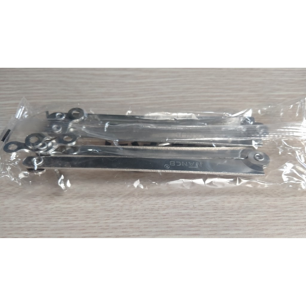 Bản Lề Cùi Chỏ Tay Nâng Cửa Compass Chống Bốt Chống Xếp Inox 201