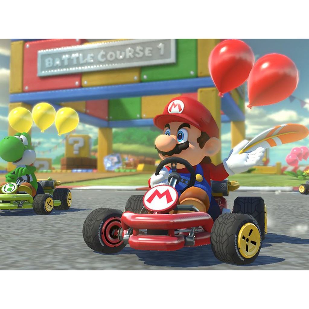 Đĩa Game Nintendo Switch : Mario Kart 8 Deluxe US