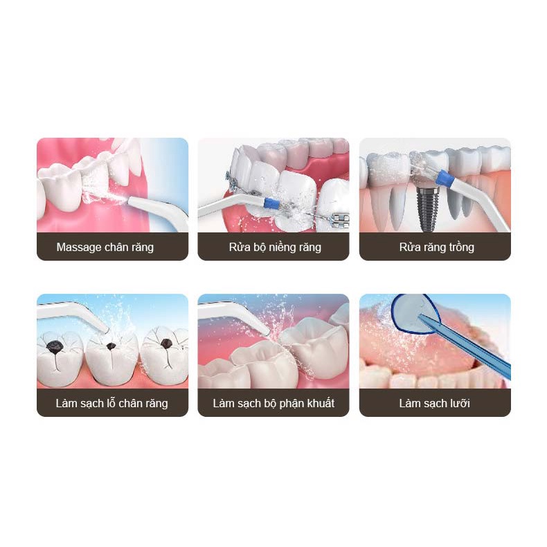 Máy Tăm Nước Cầm Tay Chính Hãng WaterPulse V400 Plus