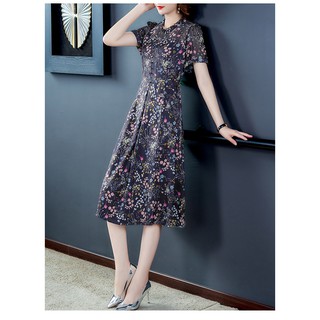 Váy nữ họa tiết đẹp xinh, kiểu dáng mới lạ, thanh lịch