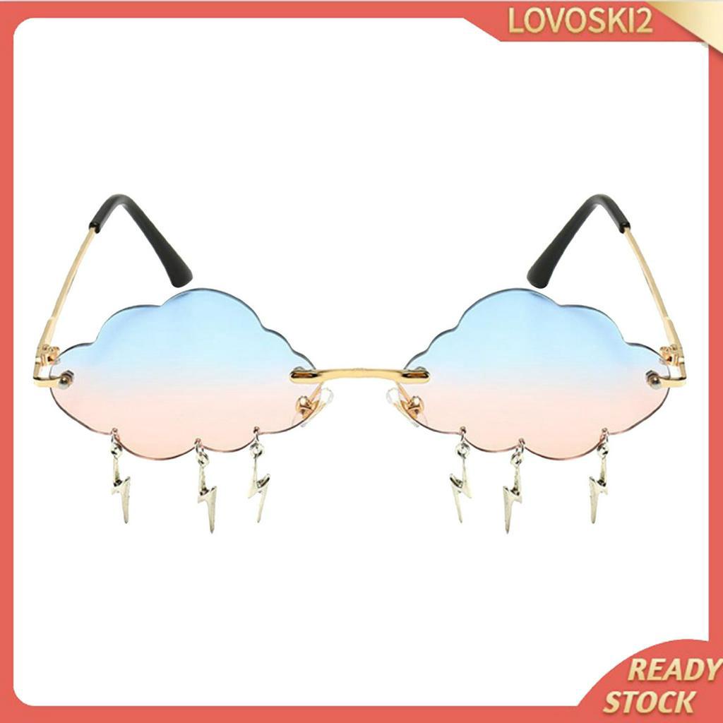 Kính Râm Hình Đám Mây Có Dây Tua Rua