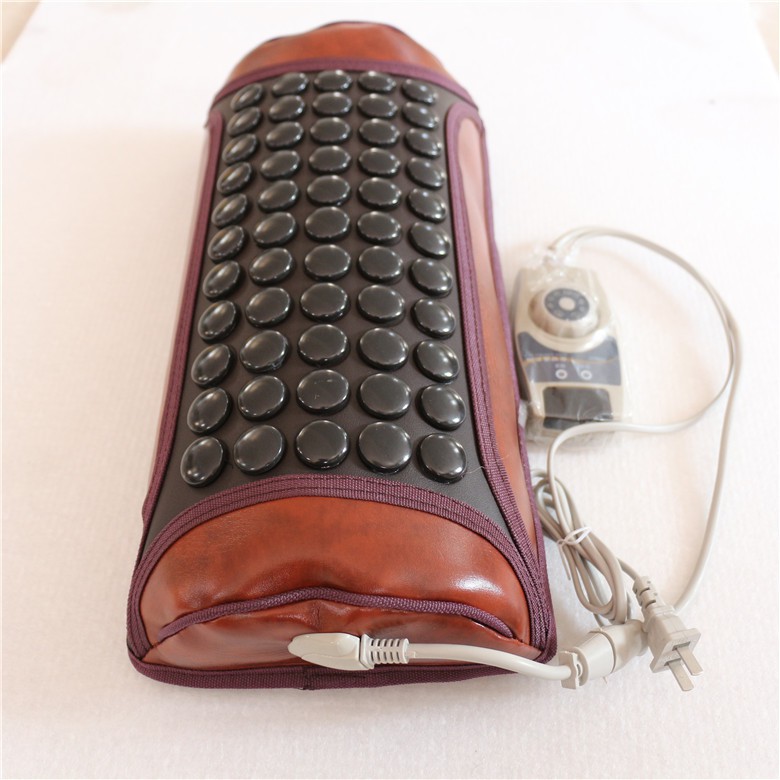 Gối đá nhiệt nóng hồng ngoại giúp ngủ ngon, giảm đau đầu vai gáy