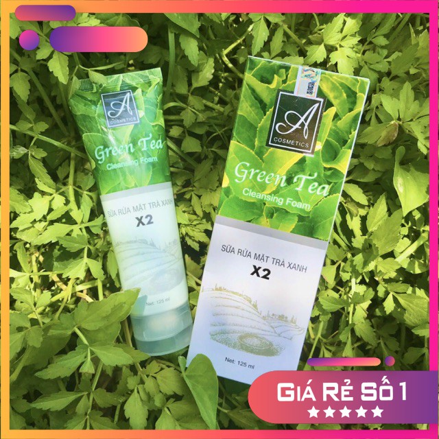Sữa Rửa Mặt X2 Trà Xanh ACOSMETICS Phương Anh